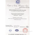 Iso certificated gelatin